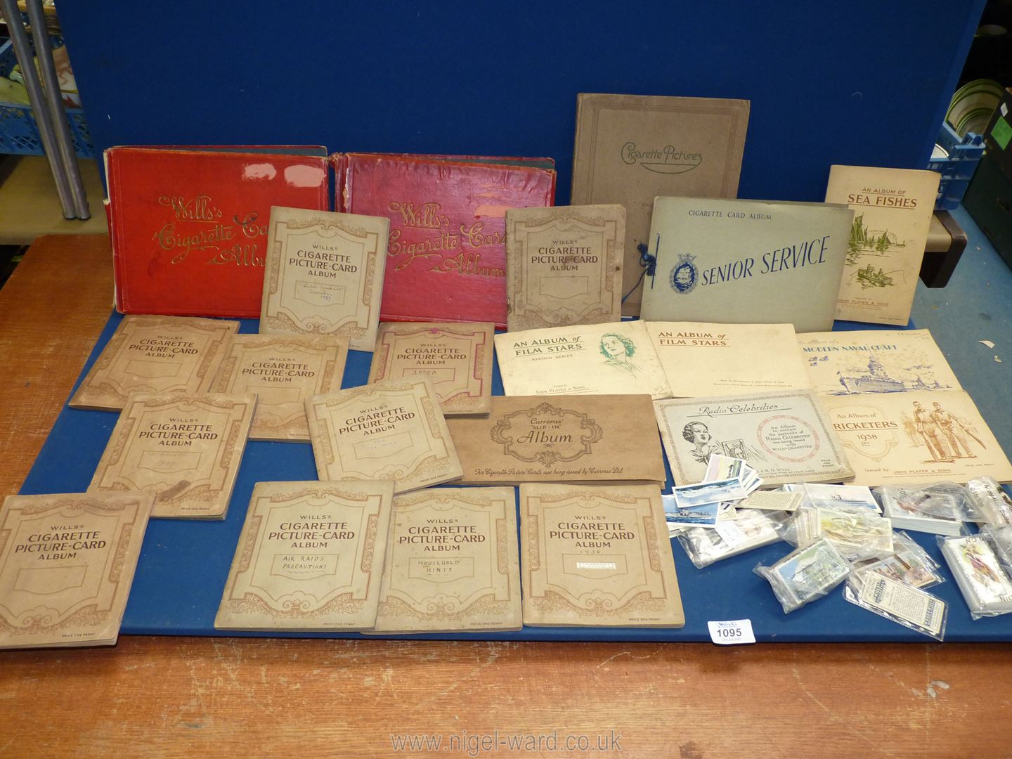 A box of cigarette/ tea cards (some full and some part sets) including Brooke Bond, Park Drive, - Image 2 of 2