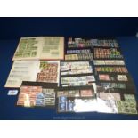 A small collection of Great Britain, Queen Elizabeth II stamps, high values,