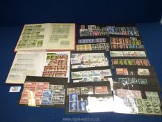 A small collection of Great Britain, Queen Elizabeth II stamps, high values,