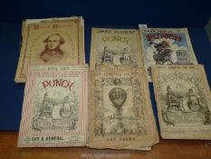 A volume, ''John Leech's Pictures Book of Mr Punch'', plus old Mr Punch comics dating 1855, 1864,