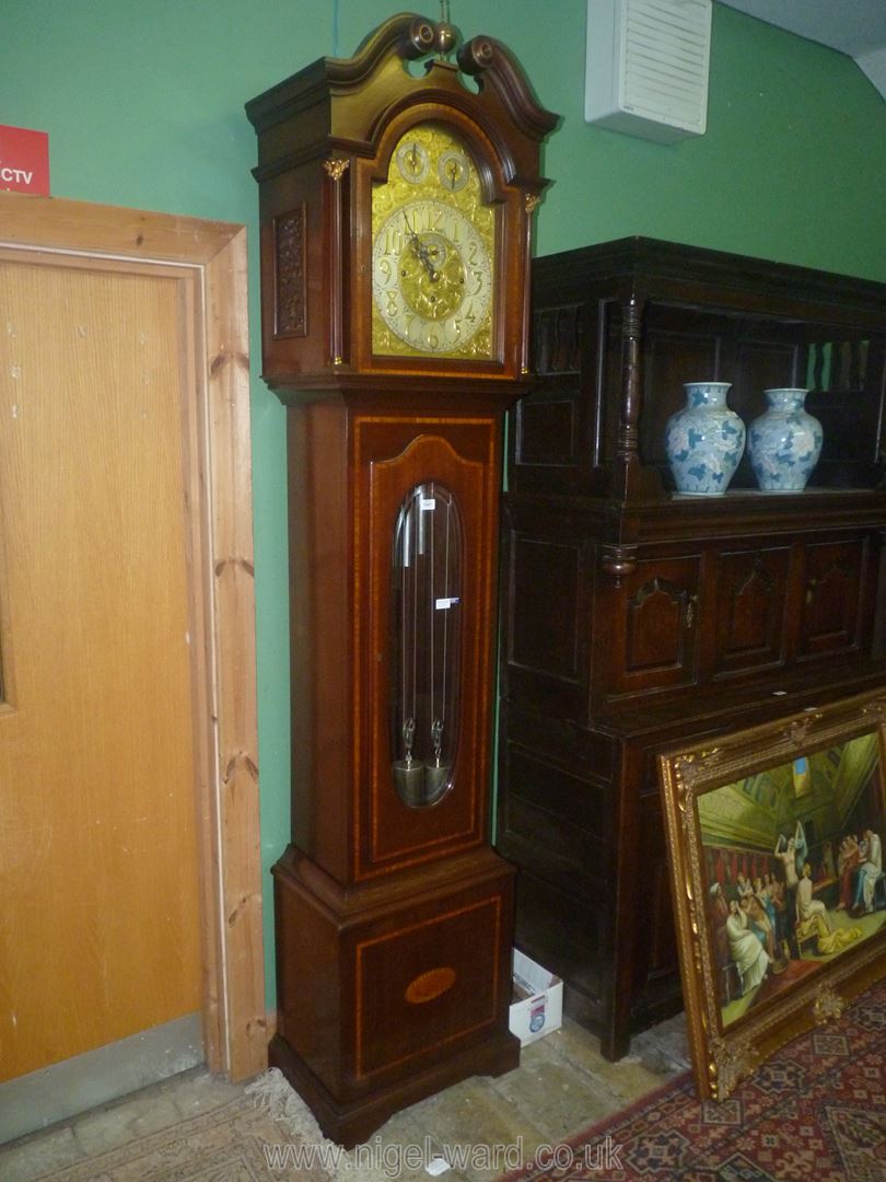 A Mahogany cased Longcase Clock of excellent quality,