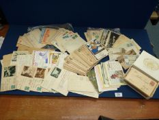An accumulation of 19th c. postcards and postal stationery, etc.