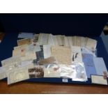 A collection of Queen Victoria covers and other postal stationery, much Welsh interest, postmarks,