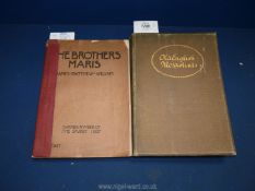 Two books: 'Old English Mezzotints 1910' and 'The Brothers Maris' studio book 1907.