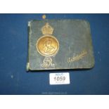 An autograph album with many famous Hollywood signatures including Laurel & Hardy, Chico Marx, P.C.