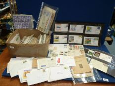 A quantity of World covers in small box (100's).
