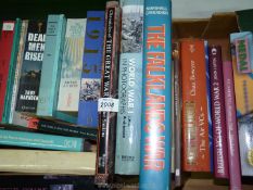 A quantity of war related books to include; For Valour The Air VC's, The Falklands War,