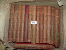 14 volumes of The History of The Great War edited by Newman Flower and published by The Waverley