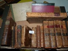 A quantity of books to include; The History of English & Scotch Presbytery, Moriae Encomium,