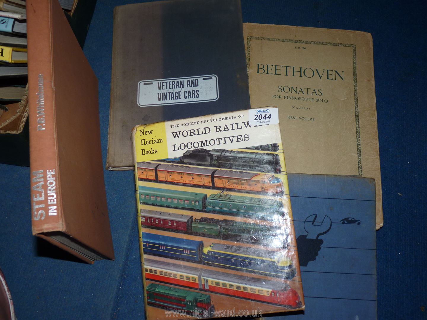 Beethoven Sonatas, Veteran and Vintage Cars, Odhams Motor Manual,