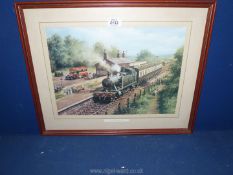 A 'Country Collection' Print of a steam train.