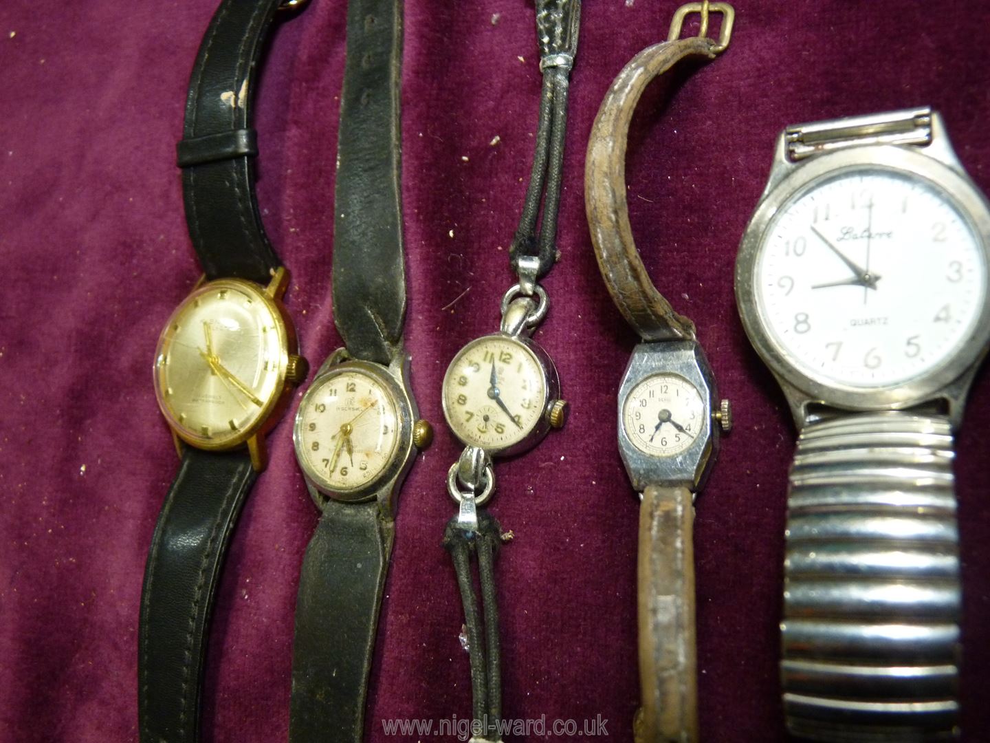 A quantity of wristwatches including a Tudor Royal cocktail watch (not working), - Image 3 of 3