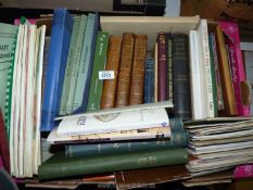 A box of books on Welsh interest to include; The Book of South Wales, The Wye and the Coast,