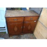 A sideboard 36" x 16" x 32" high.