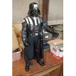 A Darth Vader figure 31" tall.