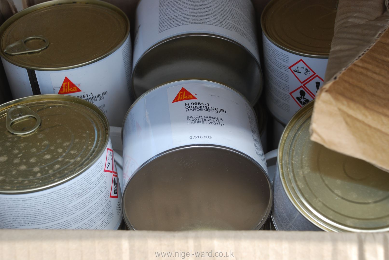 A quantity of 'Sika' Sikalastic, Sikacor, mastic wall tile filler, etc. - Image 3 of 11