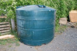 A 2400 Litre single wall Fuel Tank with side sight gauge, understood to be in leak-proof condition.