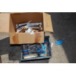 A quantity of GP building mastic and a box of matador sockets.