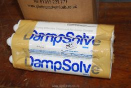 Four tubes of damp solve.