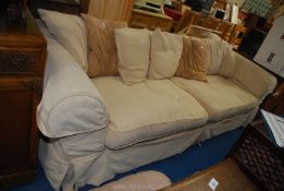 A large 4 seater sofa approx.