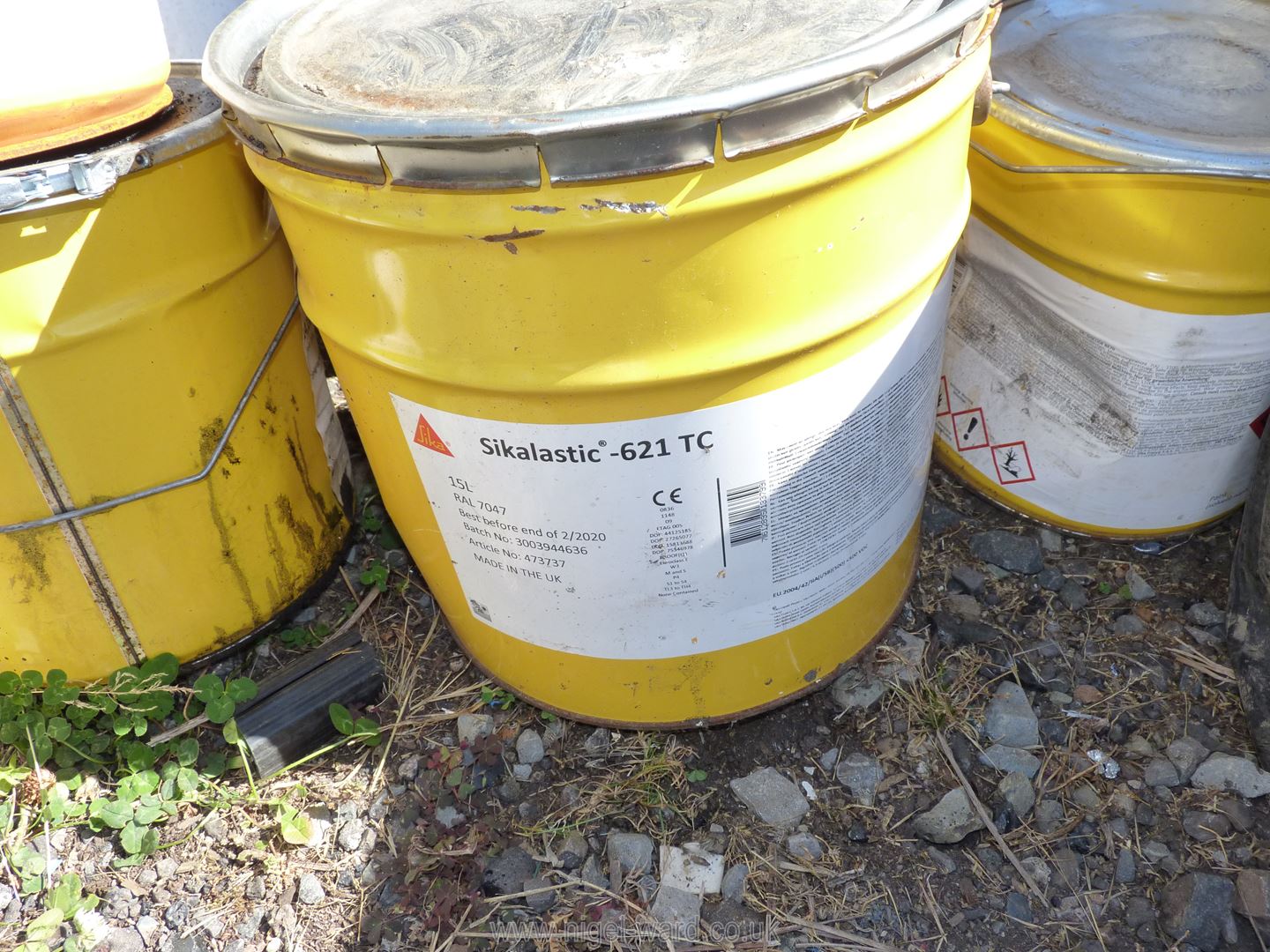 A quantity of 'Sika' Sikalastic, Sikacor, mastic wall tile filler, etc. - Image 9 of 11