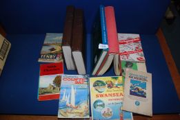 A quantity of books including 'Tour in Monmouthshire' by William Coxe vols.
