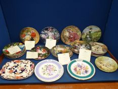Twelve Wedgwood Limited Edition floral display Plates to include; 'Summer Composition',