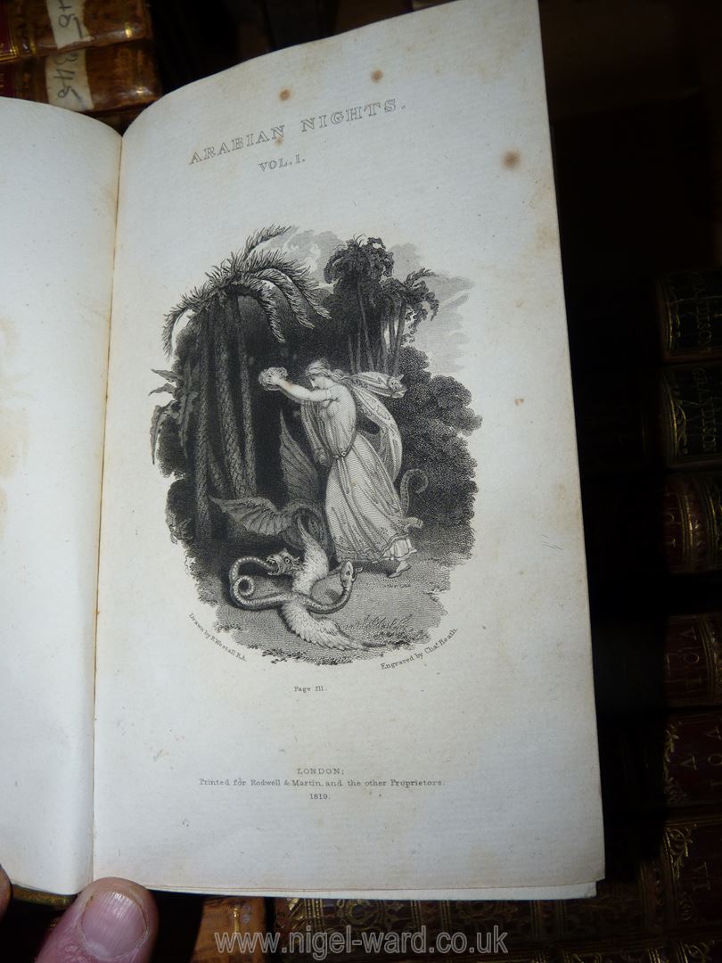 A quantity of leather bound books to include 24 volumes of Swift's works, - Image 98 of 107