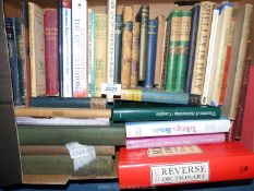 A quantity of books including Virginibus Puerisque and other papers by Robert Louis Stevenson,