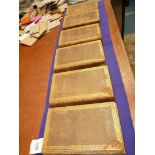 Six volumes of Plutarch's Lives by John Langhorne and William Langhorne,