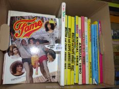 A quantity of annuals to include Fame, Mandy, Twinkle, Whizzer and Chips, etc.