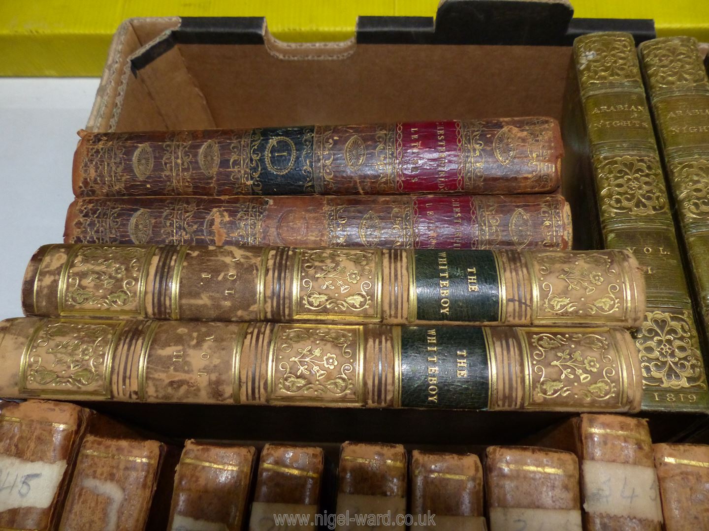 A quantity of leather bound books to include 24 volumes of Swift's works, - Image 2 of 107