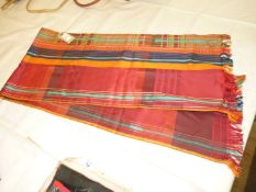 A Georgiana von Etzdort patterned silk scarf.