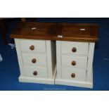 Two bedside tables