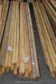 Quantity of battens and 2'' x 2'' timbers up to 150'' long