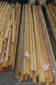 Quantity of mixed timber battens and 2'' x 2'' timber up to 150'' long