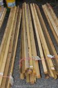 Quantity of battens and 2'' x 2'' timbers up to 150'' long