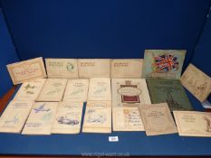 A good quantity of Cigarette Card Albums including John Player airlines, cycling, football, cars,