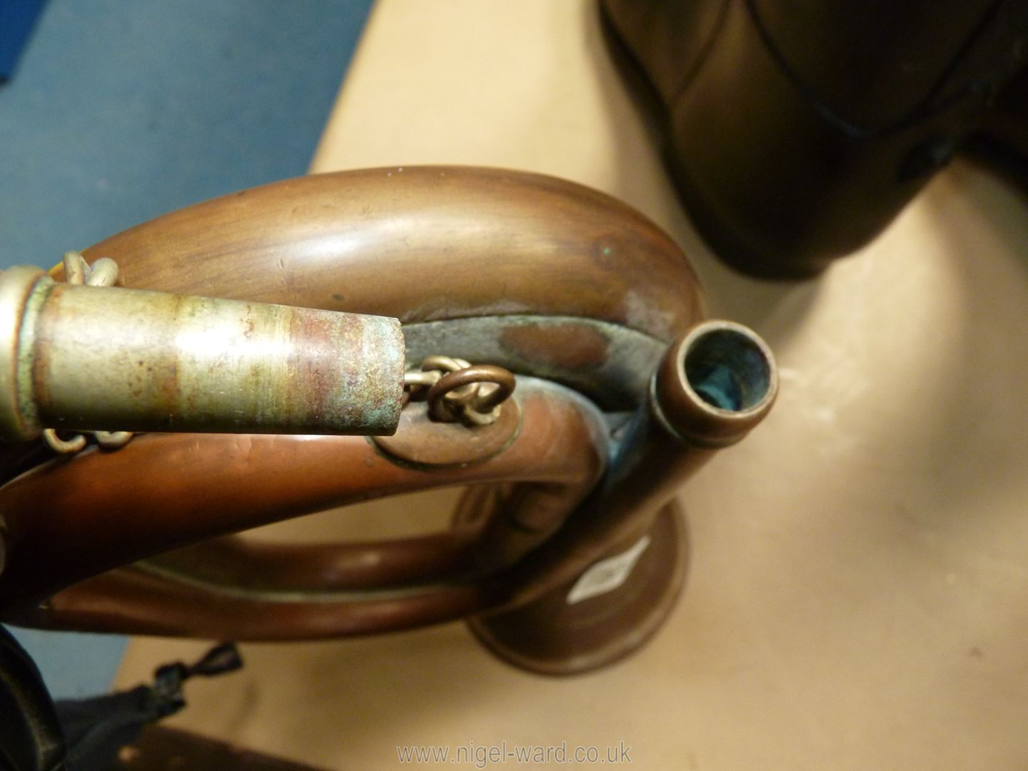 A WW1 Bugle, - Image 4 of 7