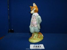 A Beswick Beatrix Potter 'Foxy Whiskered Gentleman'.