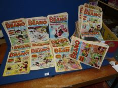 A quantity of Beano comics from 1992-1995 (181 approx).