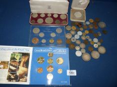 An Elizabeth II set of coinage of Great Britain (8 coins),