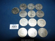 Miscellaneous crowns including Winston Churchill, Silver Jubilee (7),