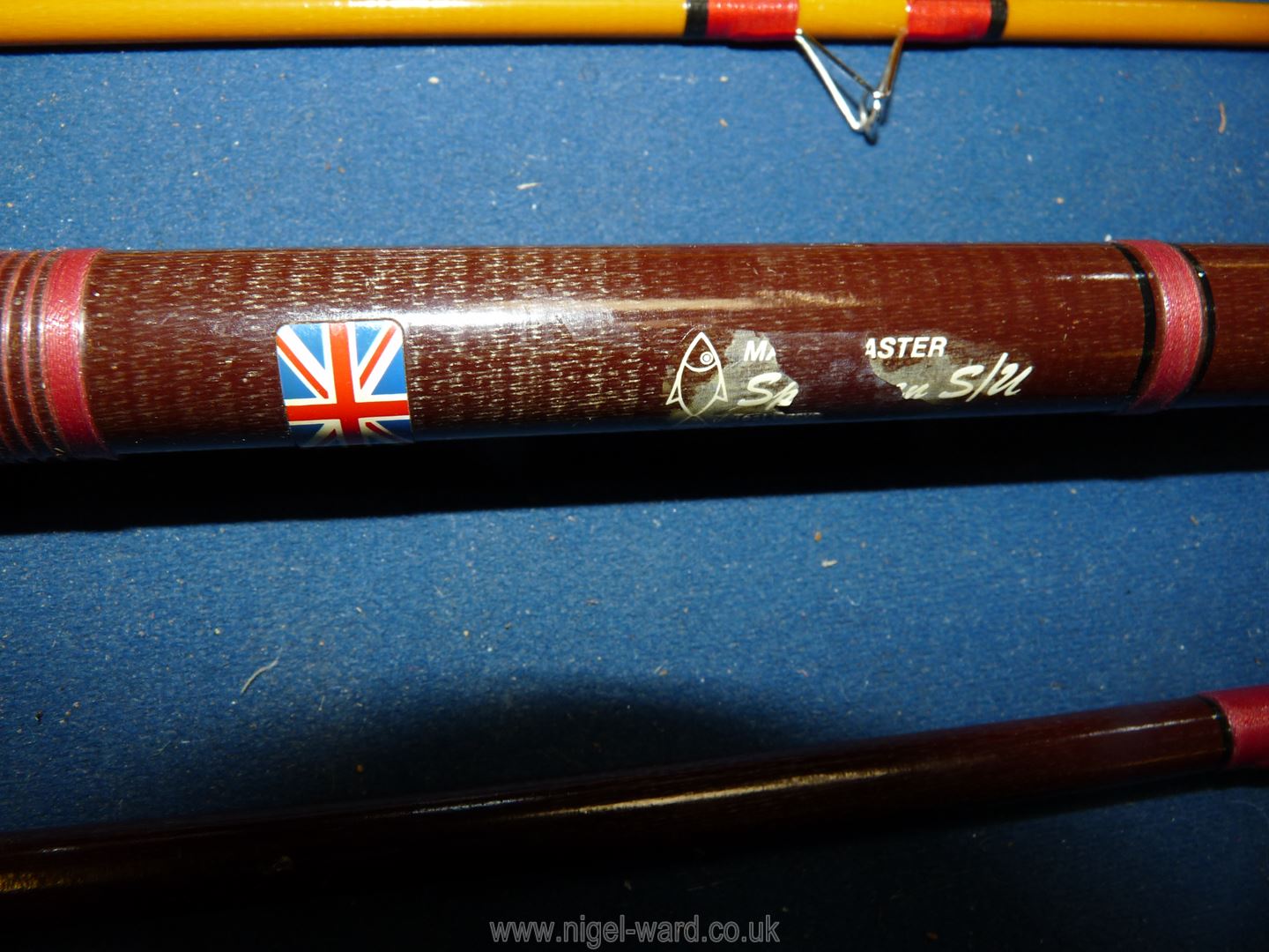 A quantity of fishing rods including Paragon 60-1 fishing rod, 7' fibreglass rod, - Image 4 of 7