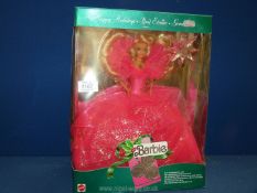 A 1991 genuine special limited edition ''Happy Holidays'' Barbie doll in original box and packaging