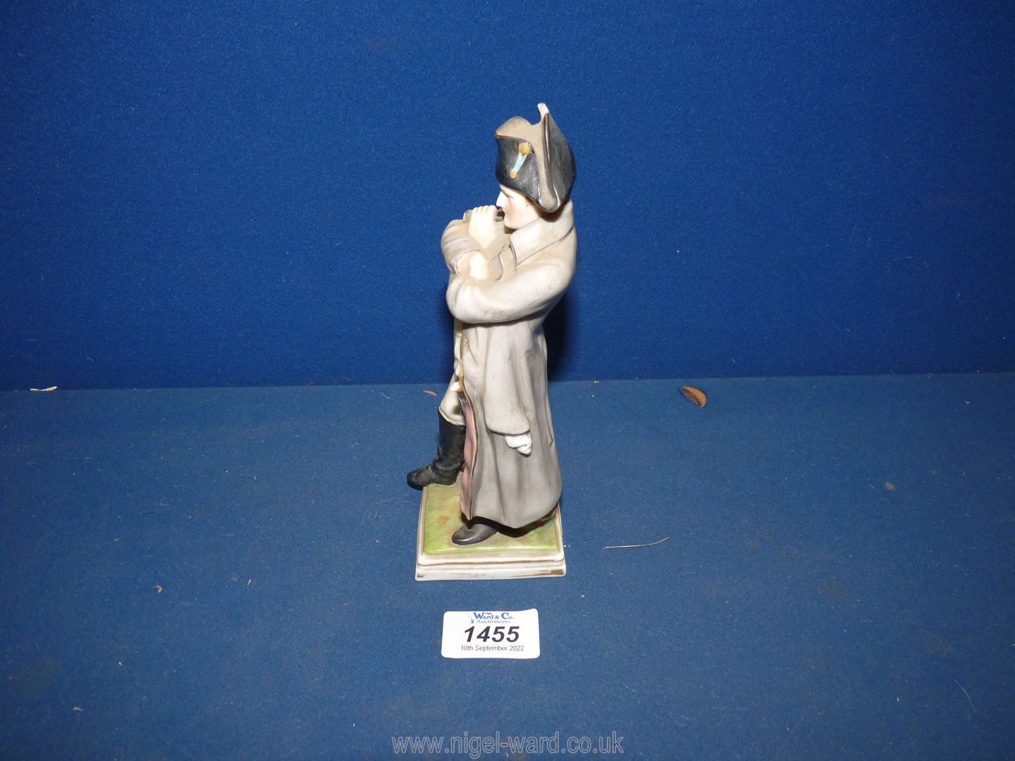 A porcelain figure of Napeoleon, - Image 4 of 5