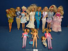 A quantity of Mattel ''Barbie'' dolls (made in Taiwan,