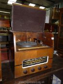 A Westminster table top Radiogram.