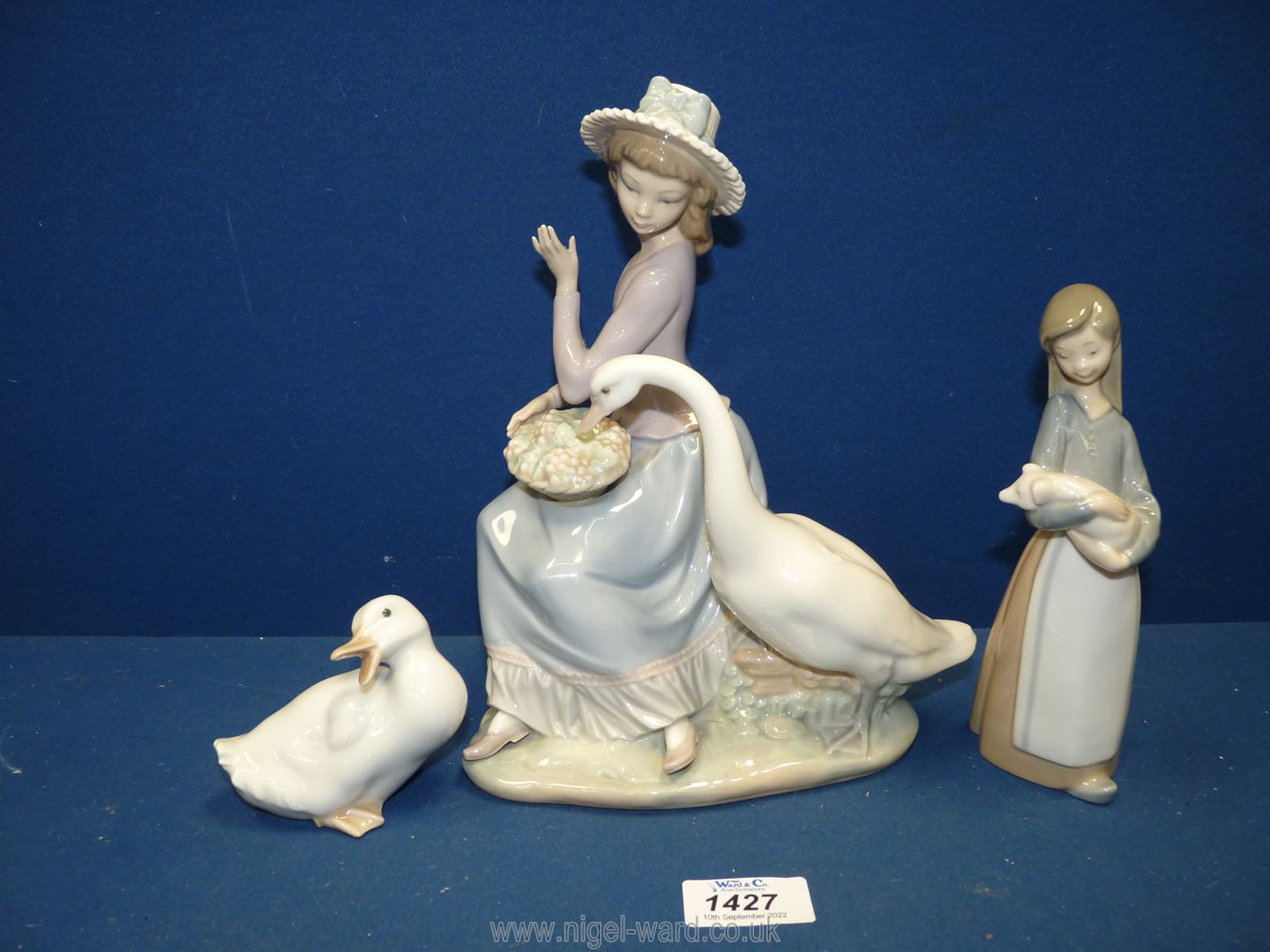 Two Lladro figures,