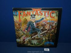 A first press Elton John L.P. 'Captain Fantastic' with lyrics.